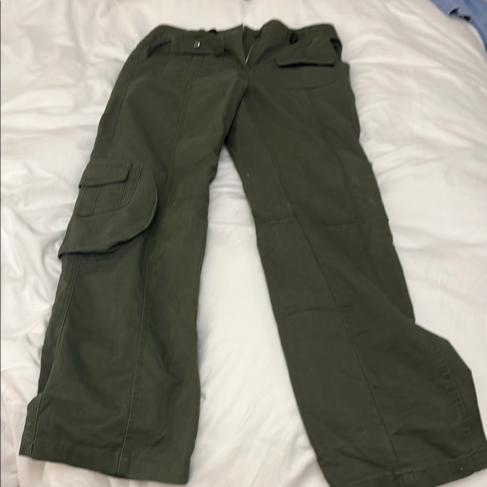Men's Green Cargo Pants